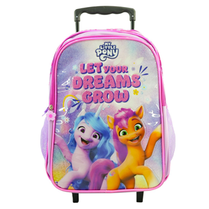 ست 6 در 1 کوله پشتی چرخدار 40 سانتی Bridlew Dstock مدل Rainbow Max - Backpack - Trolly Bag - Promotion Items 6 in 1 - Bridlew Dstock _کیف مدرسه